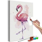 Malování podle čísel – Friendly Flamingo Malování podle čísel – Friendly Flamingo