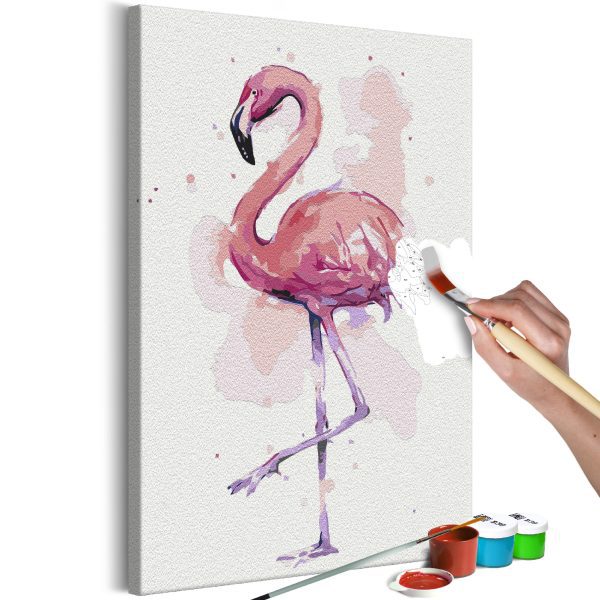 Malování podle čísel – Friendly Flamingo Malování podle čísel – Friendly Flamingo