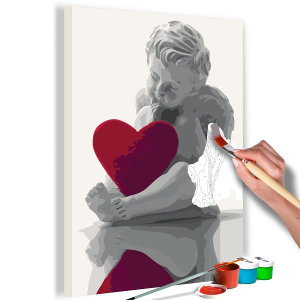 Malování podle čísel – Angel (Red Heart) Malování podle čísel – Angel (Red Heart)