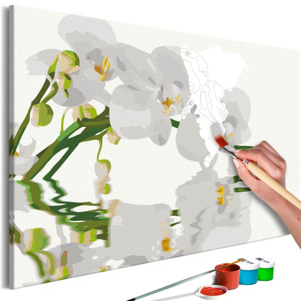 Malování podle čísel – Floral Reflection Malování podle čísel – Floral Reflection