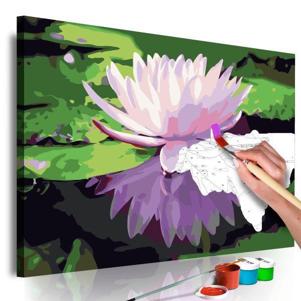 Malování podle čísel – Water Lily Malování podle čísel – Water Lily