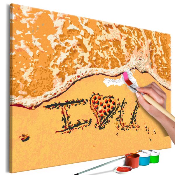 Malování podle čísel – Love Declaration Malování podle čísel – Love Declaration