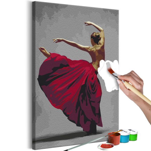 Malování podle čísel – Red Skirt Malování podle čísel – Red Skirt