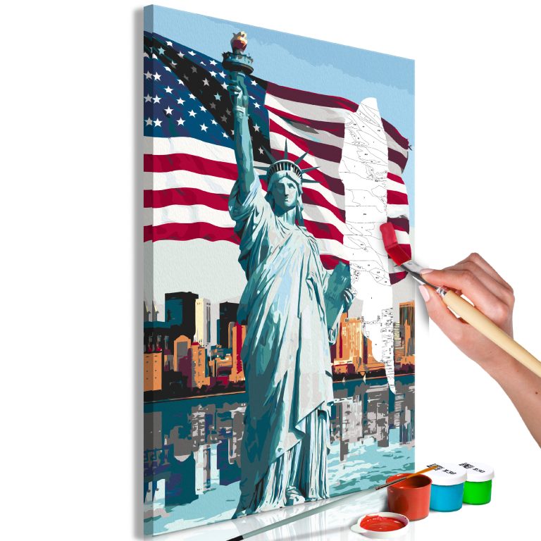 Malování podle čísel – Proud American Malování podle čísel – Proud American