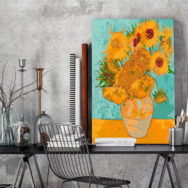Malování podle čísel – Van Gogh’s Sunflowers Malování podle čísel – Van Gogh’s Sunflowers