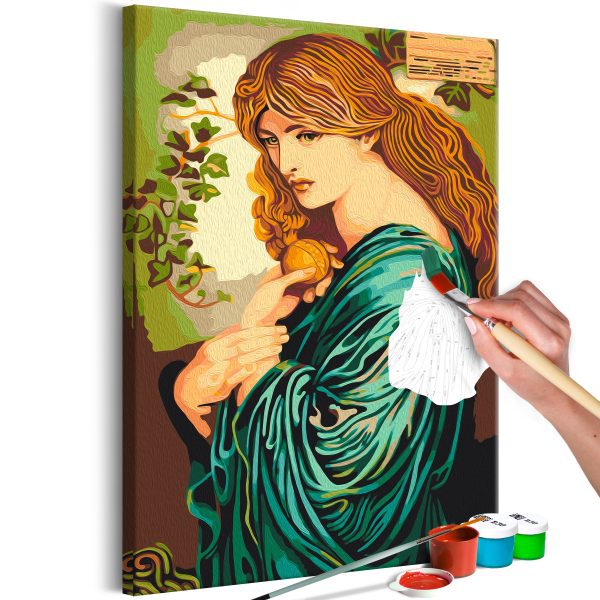 Malování podle čísel – Portrait of Proserpina Malování podle čísel – Portrait of Proserpina