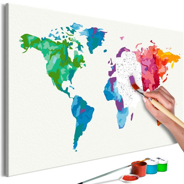 Malování podle čísel – Colours of the World Malování podle čísel – Colours of the World