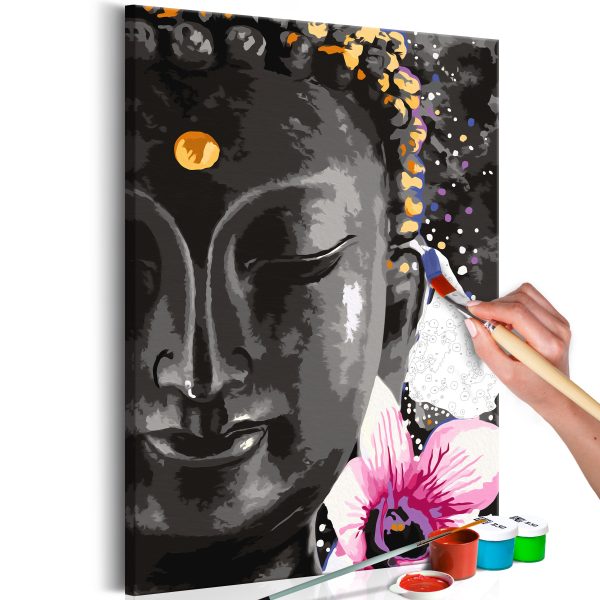 Malování podle čísel – Buddha and Butterflies Malování podle čísel – Buddha and Butterflies