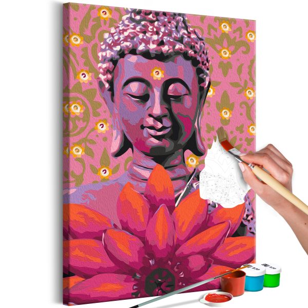 Malování podle čísel – Friendly Buddha Malování podle čísel – Friendly Buddha