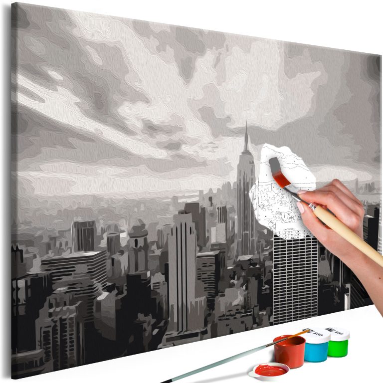 Malování podle čísel – Grey New York Malování podle čísel – Grey New York