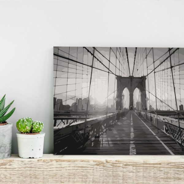 Malování podle čísel – New York Bridge Malování podle čísel – New York Bridge