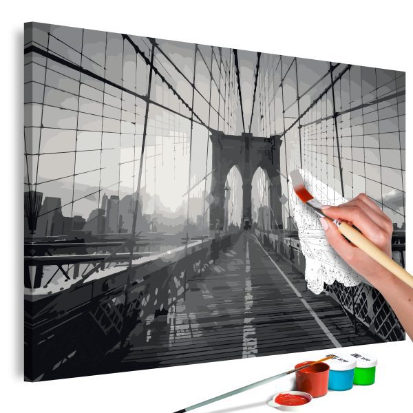 Malování podle čísel – New York Bridge Malování podle čísel – New York Bridge