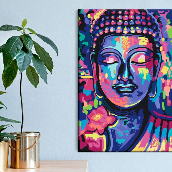 Malování podle čísel – Buddha’s Crazy Colors Malování podle čísel – Buddha’s Crazy Colors