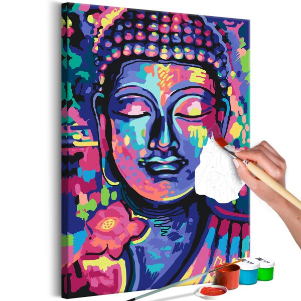 Malování podle čísel – Buddha’s Crazy Colors Malování podle čísel – Buddha’s Crazy Colors