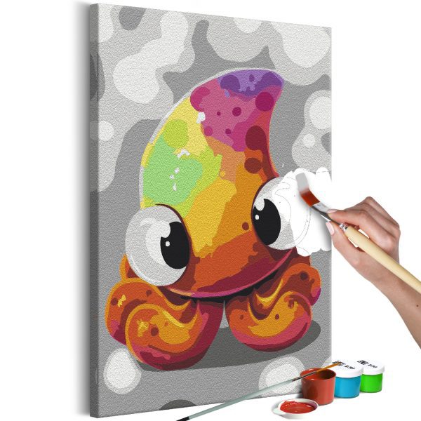 Malování podle čísel – Funny Octopus Malování podle čísel – Funny Octopus