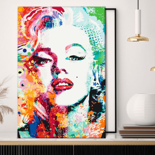 Malování podle čísel – Charming Marilyn Malování podle čísel – Charming Marilyn