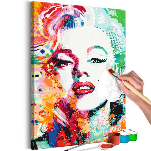 Malování podle čísel – Charming Marilyn Malování podle čísel – Charming Marilyn