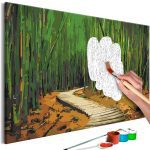 Malování podle čísel – Wooden Path Malování podle čísel – Wooden Path