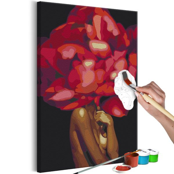 Malování podle čísel – Floral Head Malování podle čísel – Floral Head
