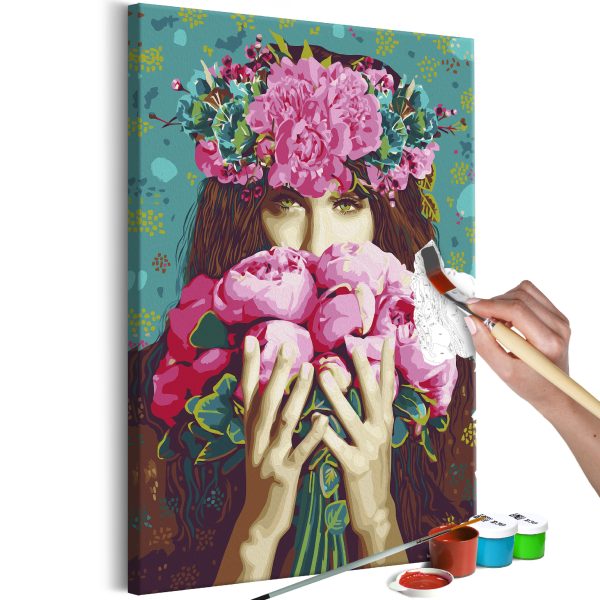 Malování podle čísel – Green-Eyed Woman Malování podle čísel – Green-Eyed Woman
