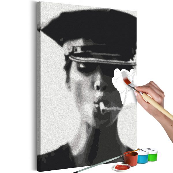 Malování podle čísel – Woman With Cigarette Malování podle čísel – Woman With Cigarette