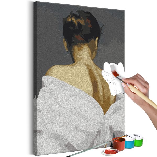 Malování podle čísel – Woman’s Back Malování podle čísel – Woman’s Back