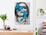 Malování podle čísel – Blue Butterfly Malování podle čísel – Blue Butterfly