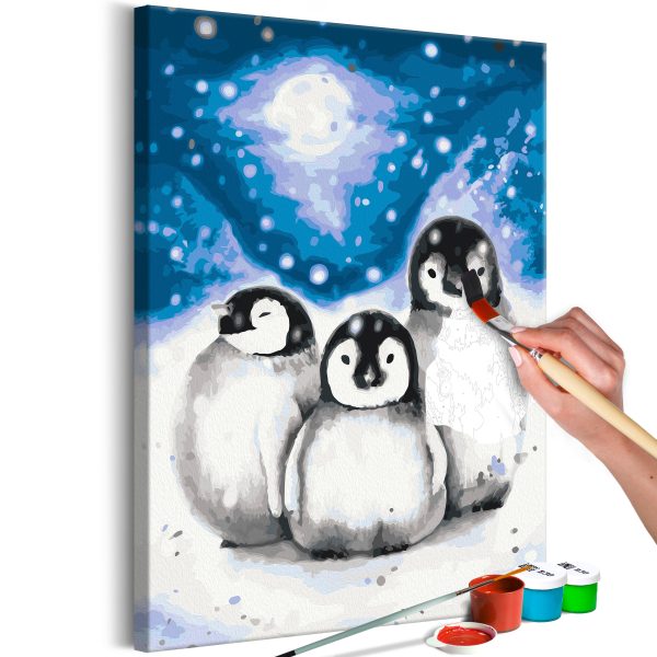 Malování podle čísel – Three Penguins Malování podle čísel – Three Penguins