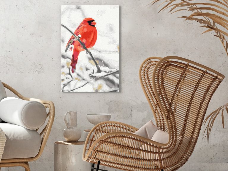Malování podle čísel – Red Bird Malování podle čísel – Red Bird