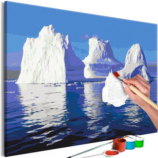 Malování podle čísel – Iceberg Malování podle čísel – Iceberg