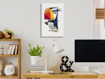 Malování podle čísel – Grumpy Penguin Malování podle čísel – Grumpy Penguin