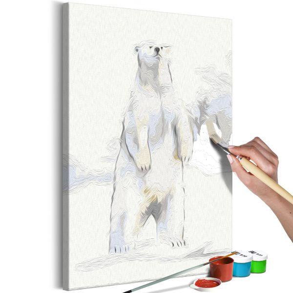 Malování podle čísel – Inquisitive Bear Malování podle čísel – Inquisitive Bear