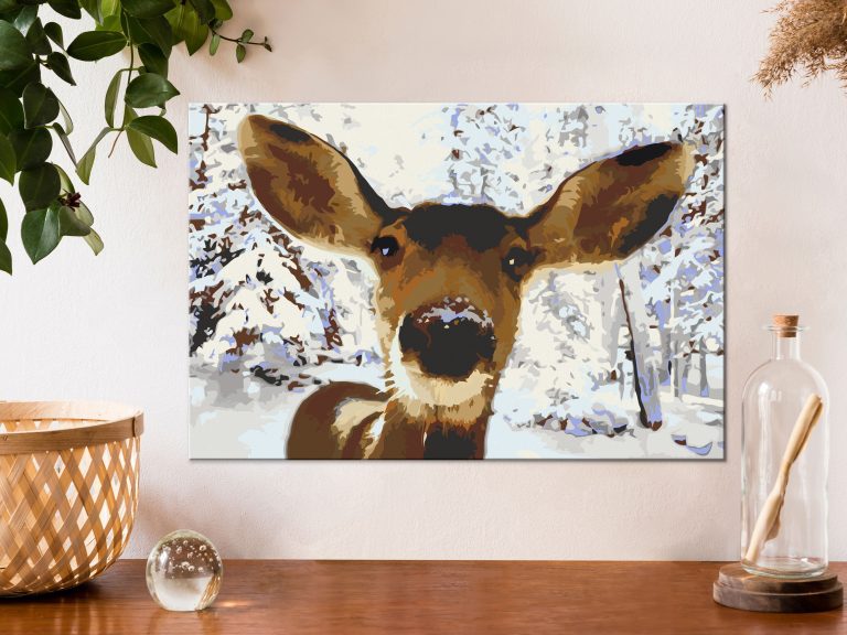 Malování podle čísel – Friendly Deer Malování podle čísel – Friendly Deer