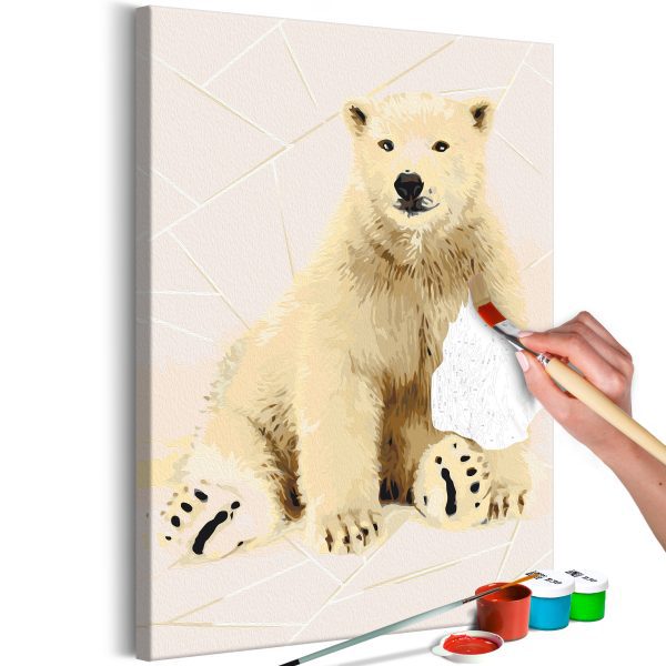 Malování podle čísel – Lovely Bear Malování podle čísel – Lovely Bear
