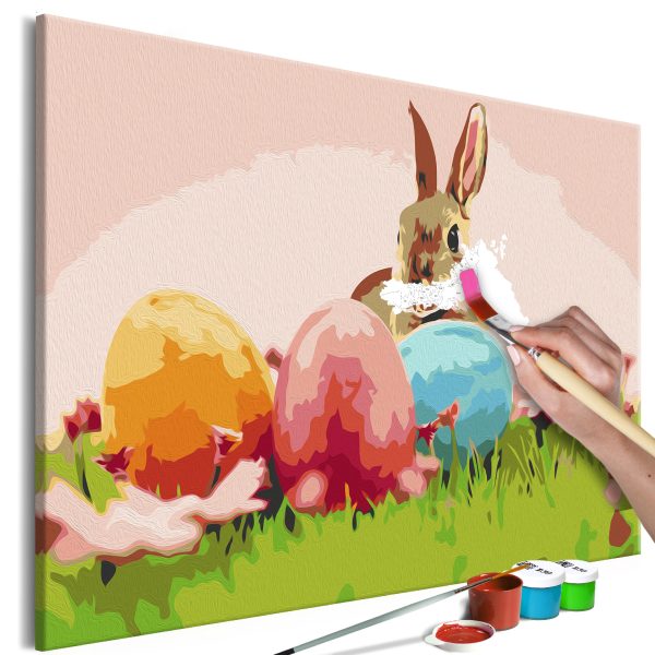 Malování podle čísel – Easter Rabbit Malování podle čísel – Easter Rabbit