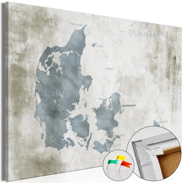 Obraz na korku – Scandinavian Beauty [Cork Map] Obraz na korku – Scandinavian Beauty [Cork Map]