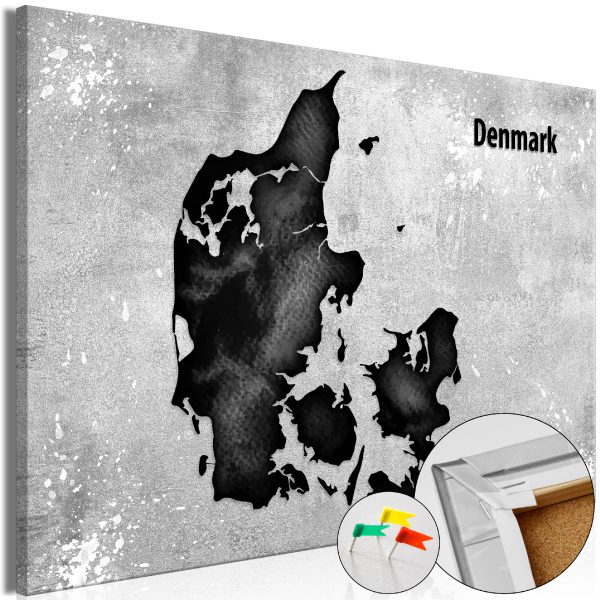 Obraz na korku – Scandinavian Beauty [Cork Map] Obraz na korku – Scandinavian Beauty [Cork Map]