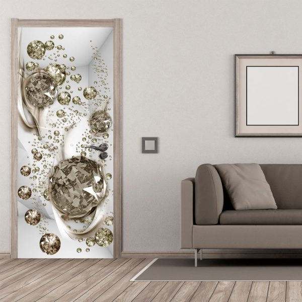 Fototapeta na dveře – Photo wallpaper – Bubble abstraction I Fototapeta na dveře – Photo wallpaper – Bubble abstraction I