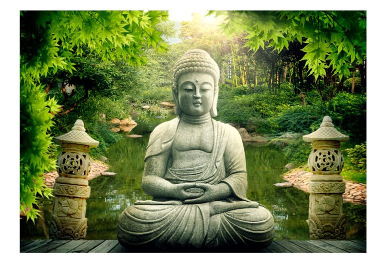 Samolepící fototapeta – Buddha’s garden Samolepící fototapeta – Buddha’s garden