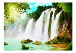 Samolepící fototapeta – The beauty of nature: Waterfall Samolepící fototapeta – The beauty of nature: Waterfall