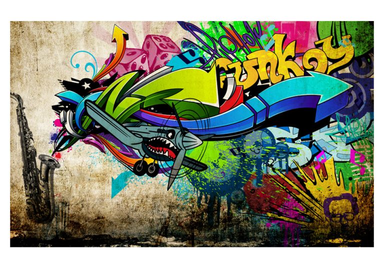 Samolepící fototapeta – Funky – graffiti Samolepící fototapeta – Funky – graffiti