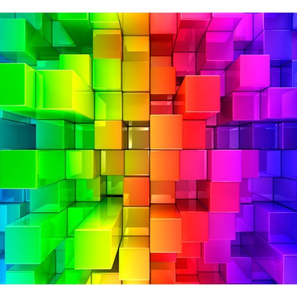 Samolepící fototapeta – Colour jigsaw Samolepící fototapeta – Colour jigsaw