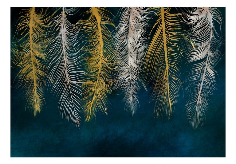 Fototapeta – Gilded Feathers Fototapeta – Gilded Feathers