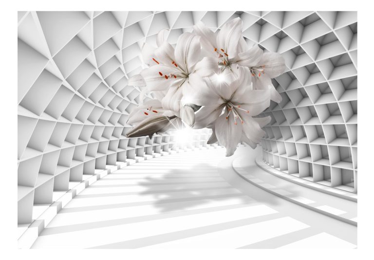 Samolepící fototapeta – Flowers in the Tunnel Samolepící fototapeta – Flowers in the Tunnel
