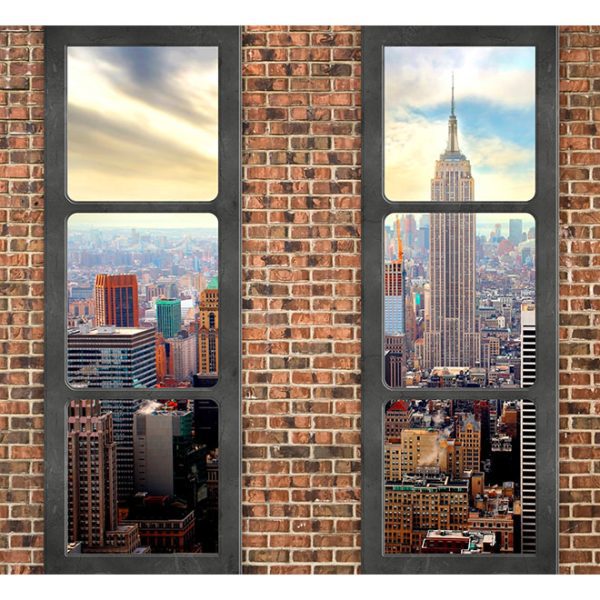 Samolepící fototapeta – The view from the window: New York Samolepící fototapeta – The view from the window: New York