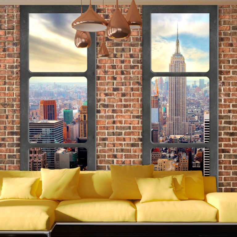 Samolepící fototapeta – The view from the window: New York Samolepící fototapeta – The view from the window: New York