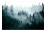Samolepící fototapeta – Mountain Forest (Dark Green) Samolepící fototapeta – Mountain Forest (Dark Green)