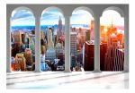 Samolepící fototapeta – Pillars and New York Samolepící fototapeta – Pillars and New York