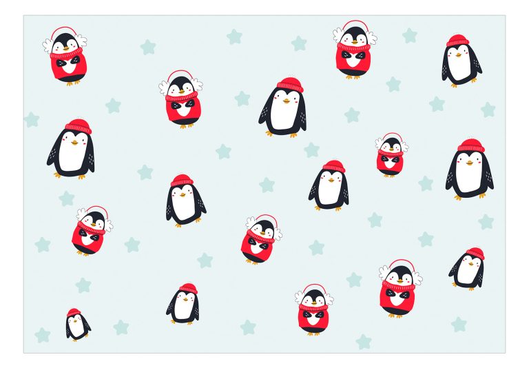 Fototapeta – Brawling Penguins Fototapeta – Brawling Penguins