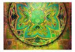 Samolepící fototapeta – Mandala: Emerald Fantasy Samolepící fototapeta – Mandala: Emerald Fantasy